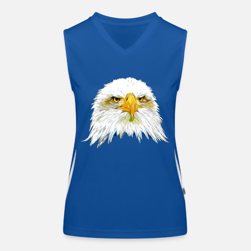 gxp aigle chauve aigle vecteur de l'art Débardeur respirant contrasté Femme