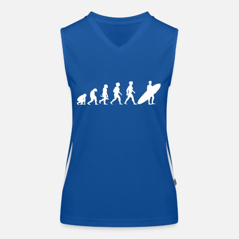 Evolution Surf Surfers surf surf Débardeur respirant contrasté Femme