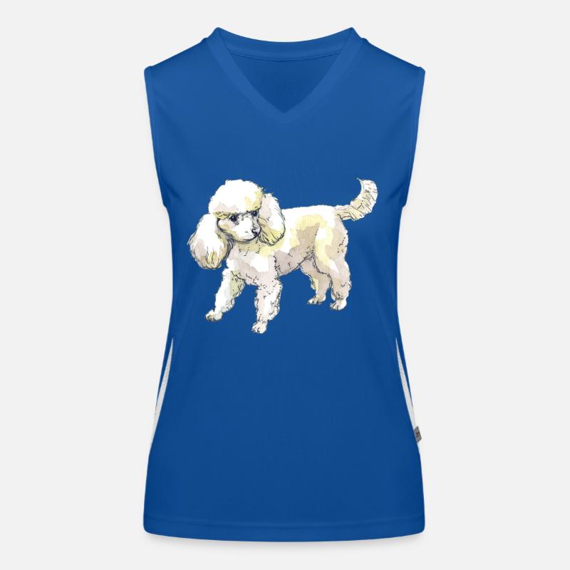 poodle Women's Functional Contrast Tank Top