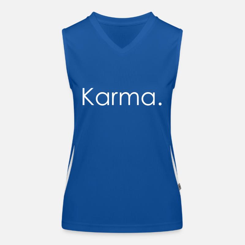 Karma Funktionelles Kontrast-Tank Top für Frauen