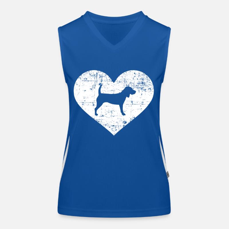 Beagle Women's Functional Contrast Tank Top
