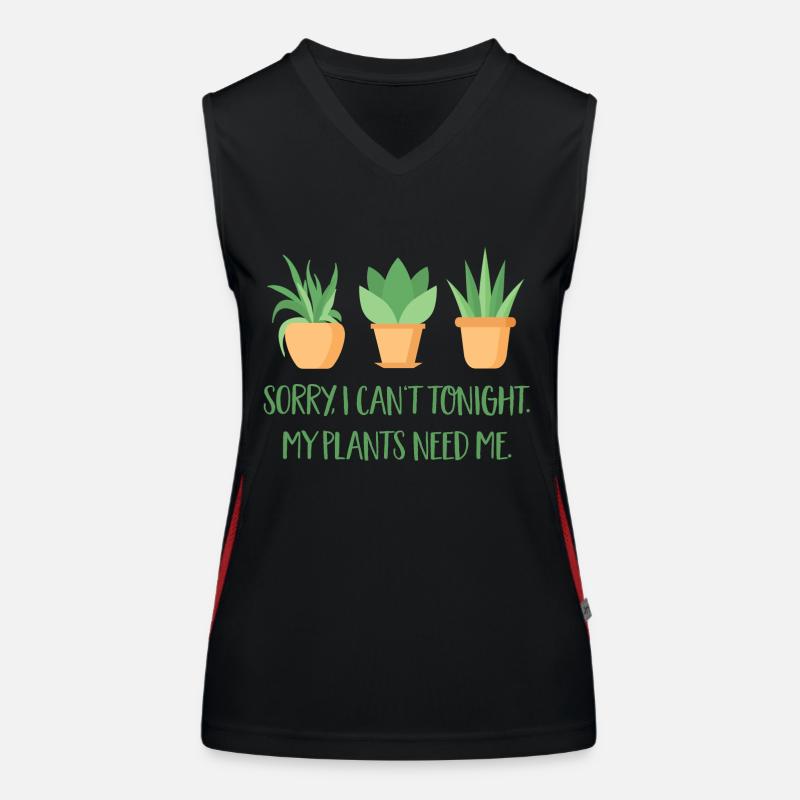 plants Women's Functional Contrast Tank Top