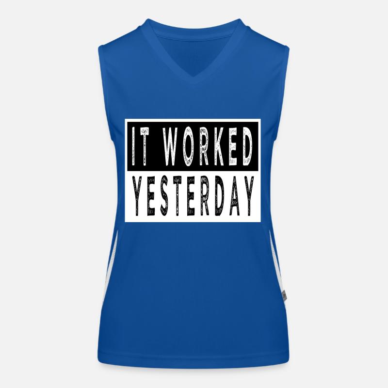 chants de Noël programmation informatique amusant Débardeur respirant contrasté Femme