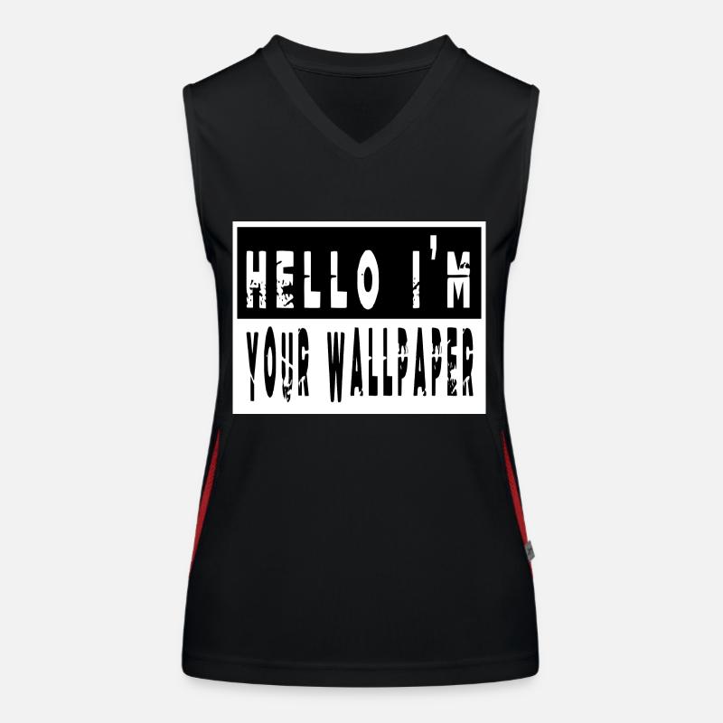 computer quote internet hacking engineer Funktionelles Kontrast-Tank Top für Frauen
