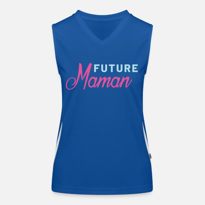 Future maman Débardeur respirant contrasté Femme