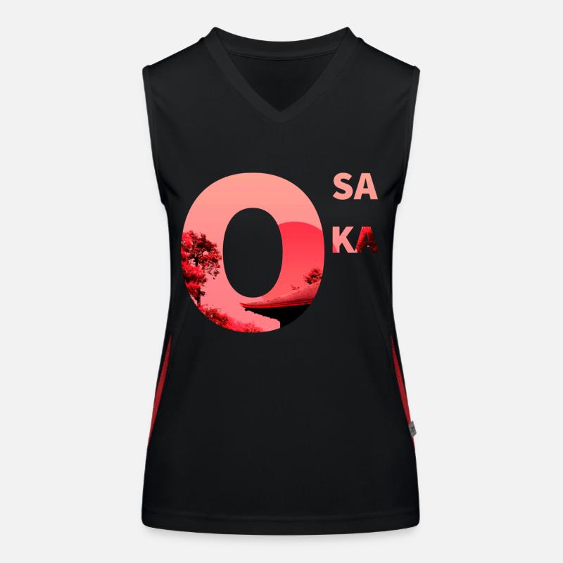 Osaka Débardeur respirant contrasté Femme