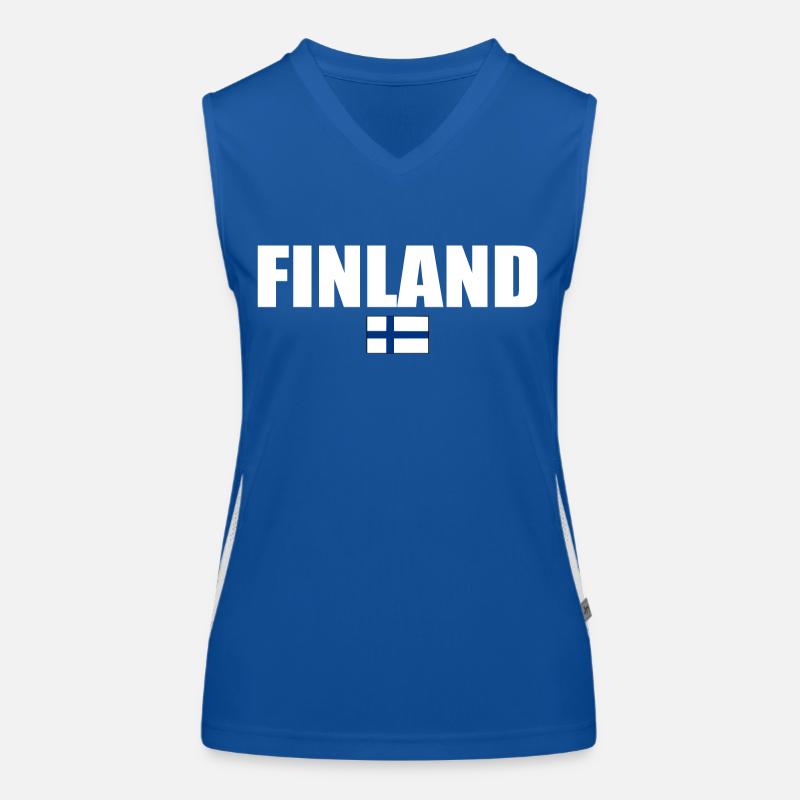 Finlande Débardeur respirant contrasté Femme