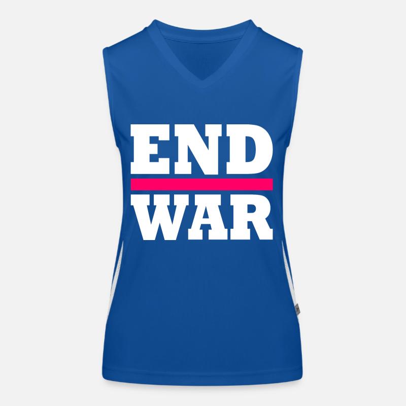 End war Women's Functional Contrast Tank Top