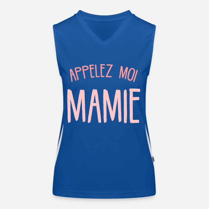 Appelez Moi Mamie Annonce Grossesse Débardeur respirant contrasté Femme