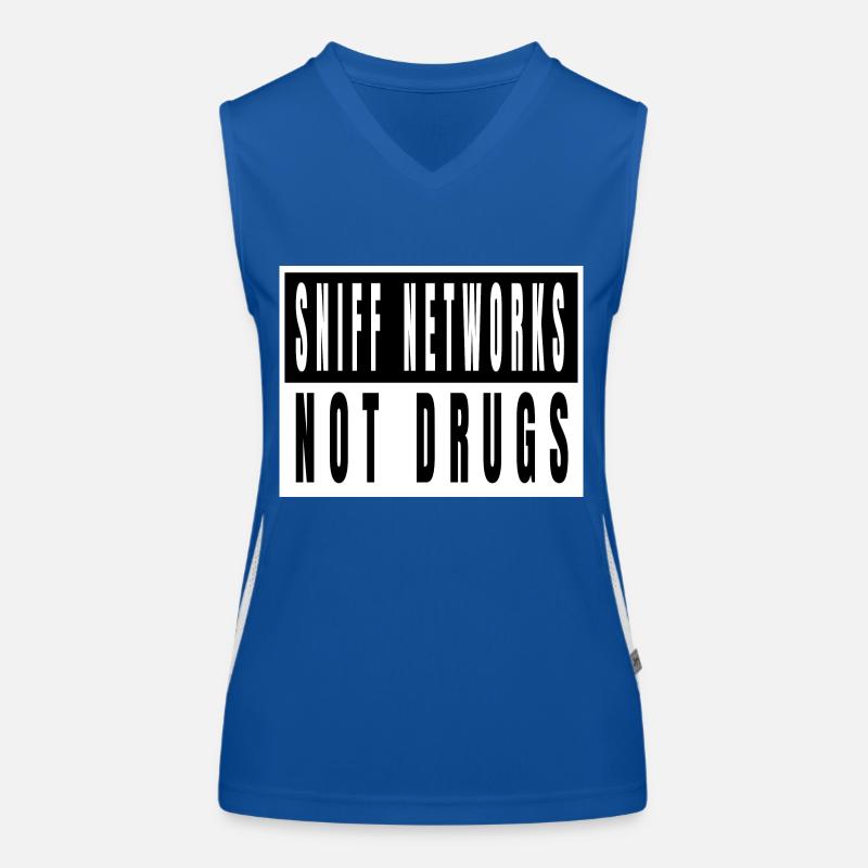 Hacker Fans Programming Bio Hack Sayings Fingers Women's Functional Contrast Tank Top