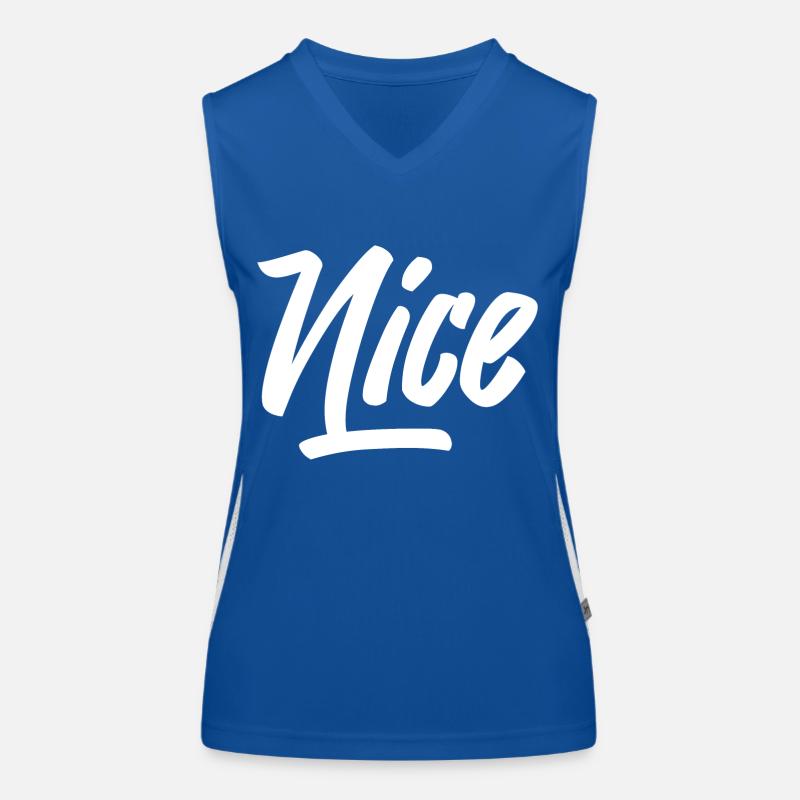 NICE Débardeur respirant contrasté Femme