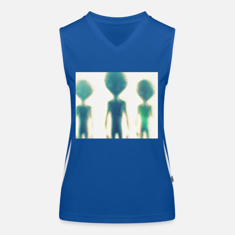 Aliens Women's Functional Contrast Tank Top