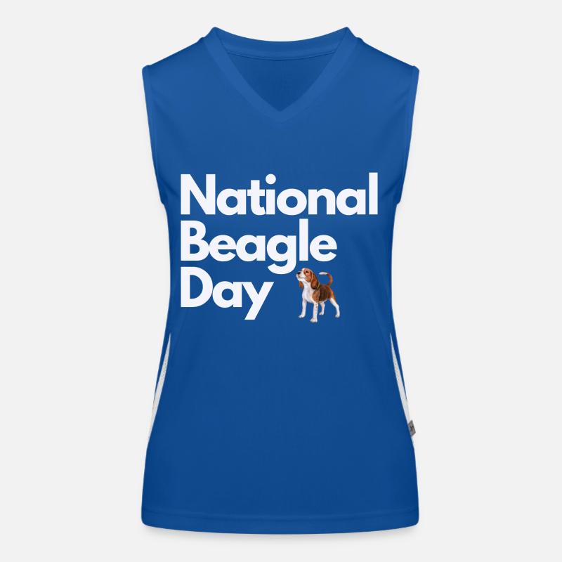 Beagle Hunde Hunderasse Beagle Day Hundebesitzer Funktionelles Kontrast-Tank Top für Frauen