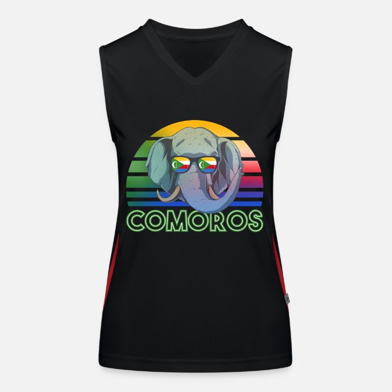 Comoros Women's Functional Contrast Tank Top