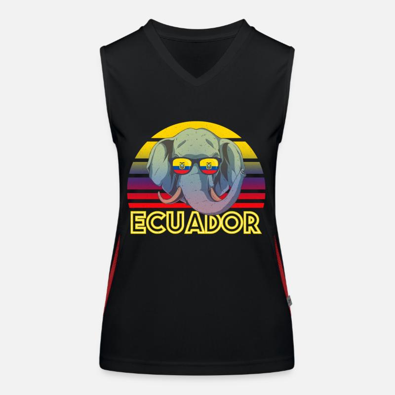 Ecuador Women's Functional Contrast Tank Top