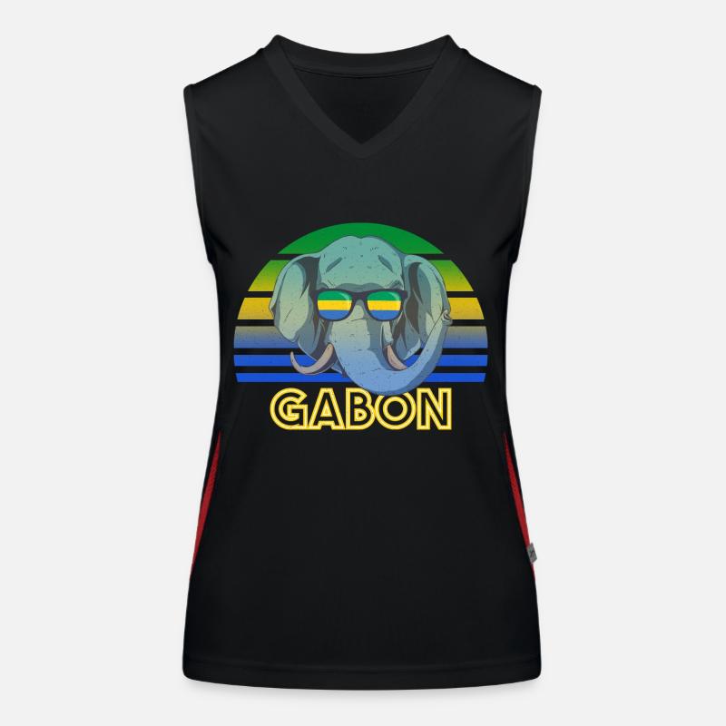 Gabon Women's Functional Contrast Tank Top