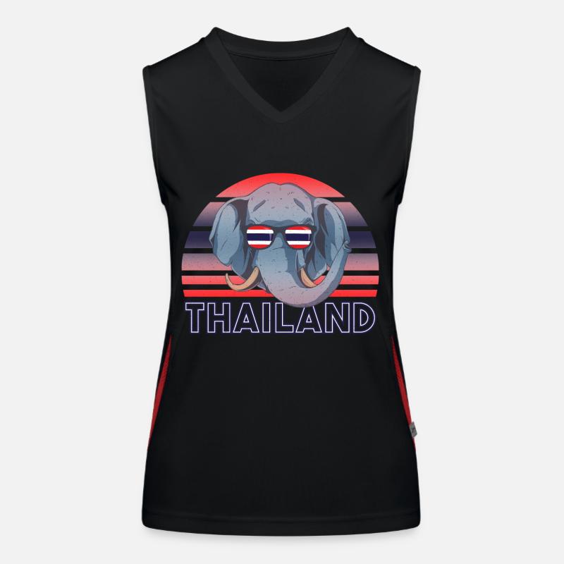 Thaïlande Débardeur respirant contrasté Femme