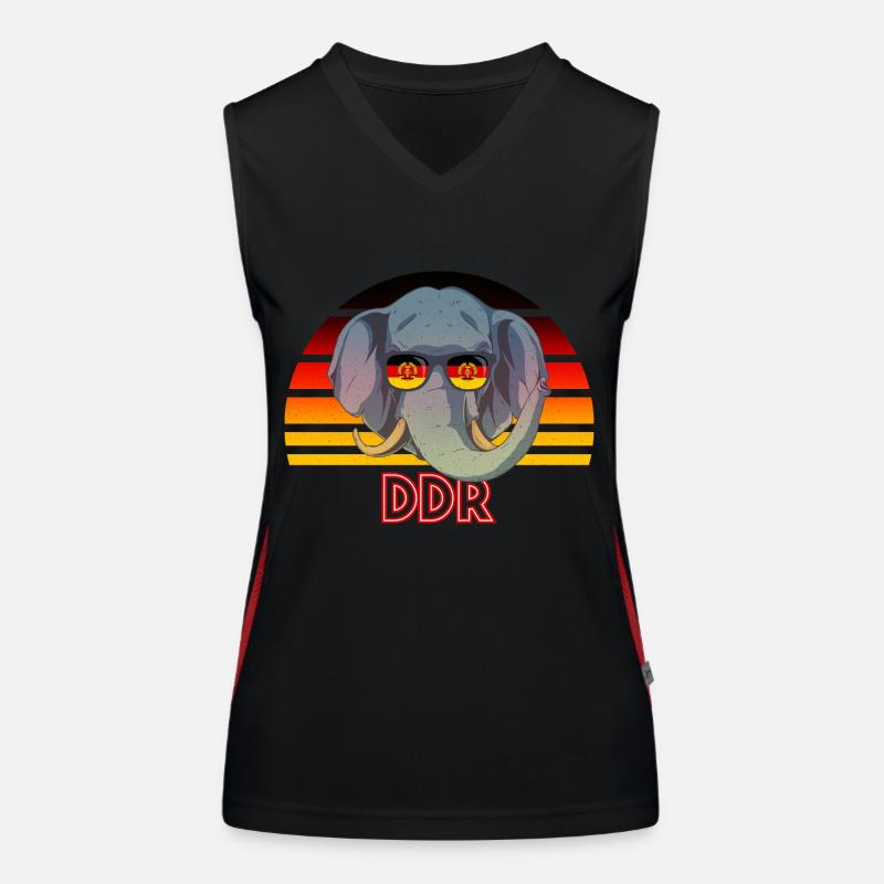 RDA Débardeur respirant contrasté Femme