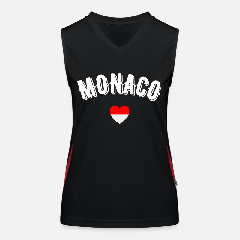 Monaco Débardeur respirant contrasté Femme