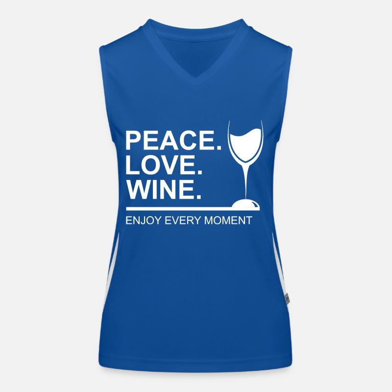 Bier Wein Whiskey Schnaps Alkohol Funktionelles Kontrast-Tank Top für Frauen