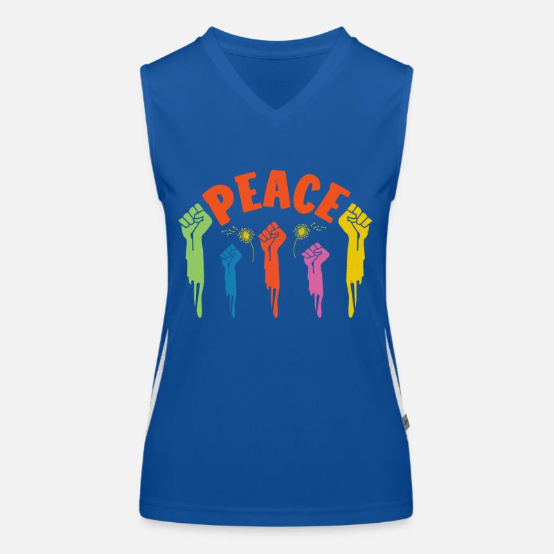 FRIEDE Funktionelles Kontrast-Tank Top für Frauen