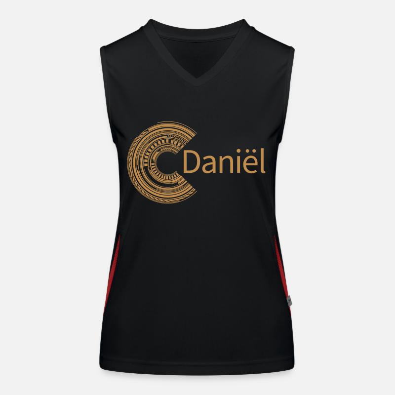 Für Daniël Funktionelles Kontrast-Tank Top für Frauen