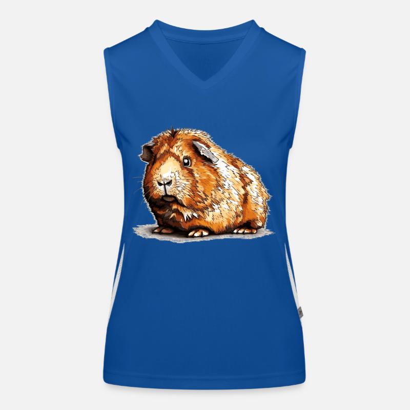 Les cochons d’Inde sont juste d’excellents animaux de compagnie Débardeur respirant contrasté Femme