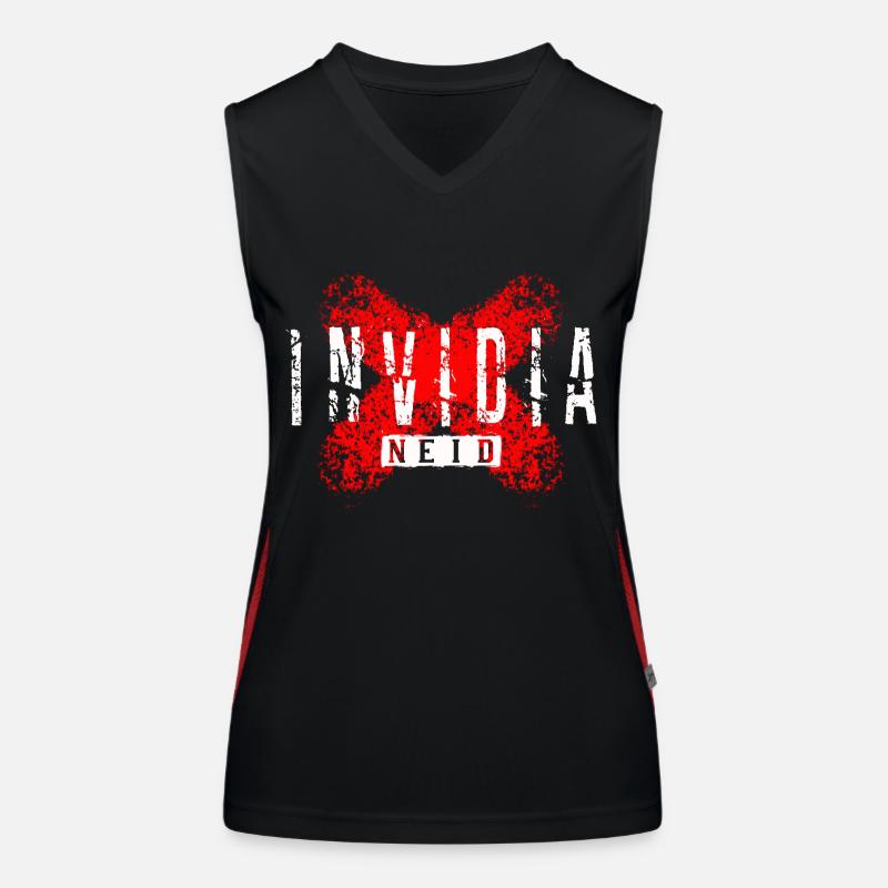 Invidia - Der Neid Funktionelles Kontrast-Tank Top für Frauen