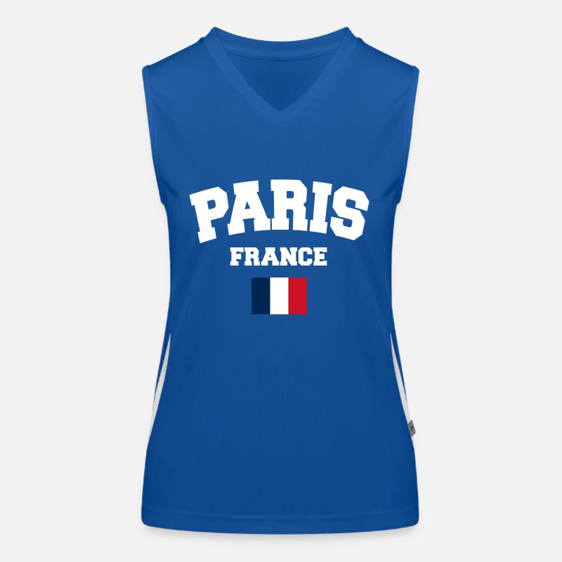 Paris Débardeur respirant contrasté Femme
