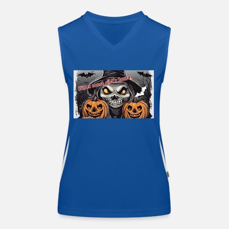 Trick, otherwise there's sour Women's Functional Contrast Tank Top