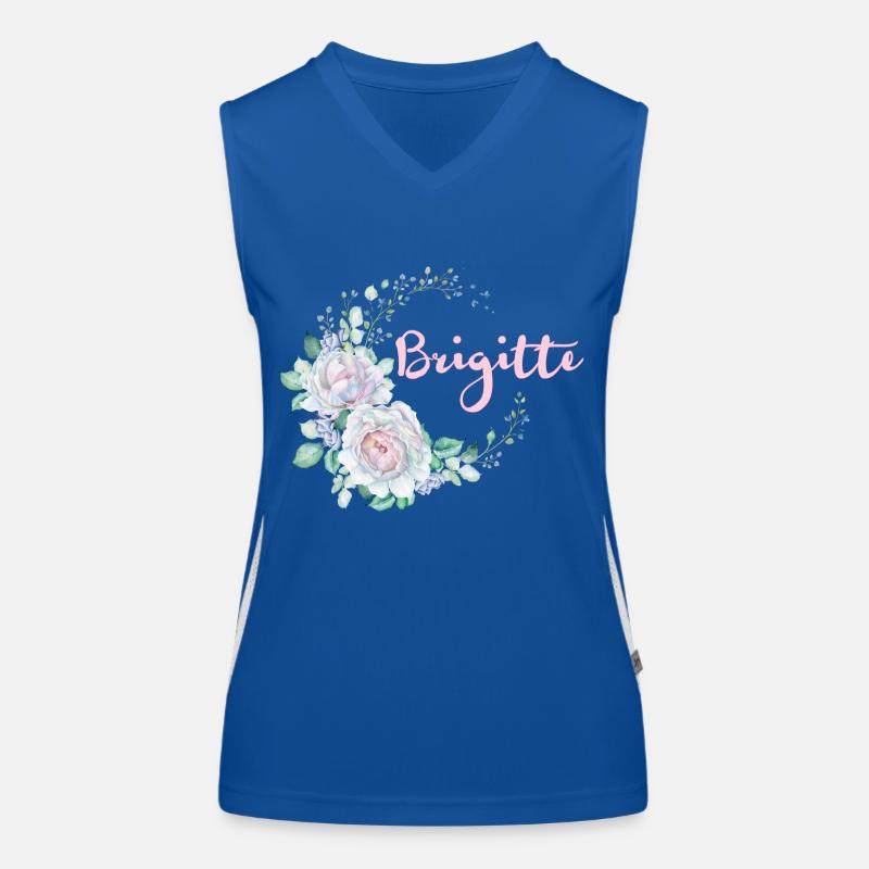 For Brigitte Women's Functional Contrast Tank Top