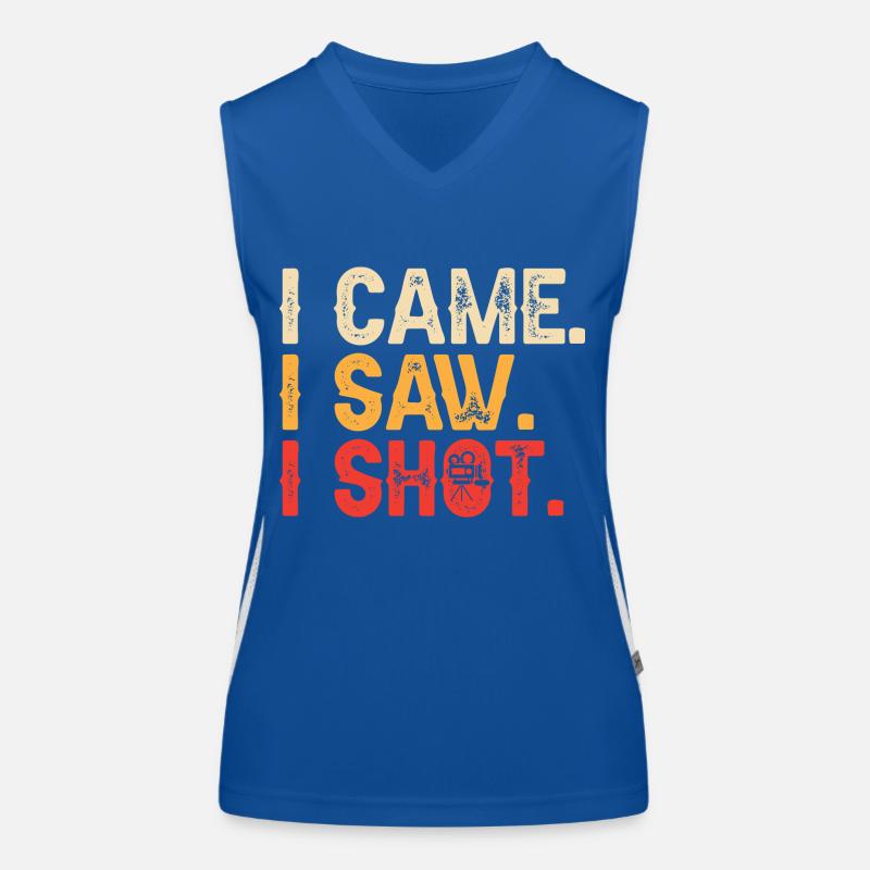 Video Editor Filmmaker Videographer Women's Functional Contrast Tank Top