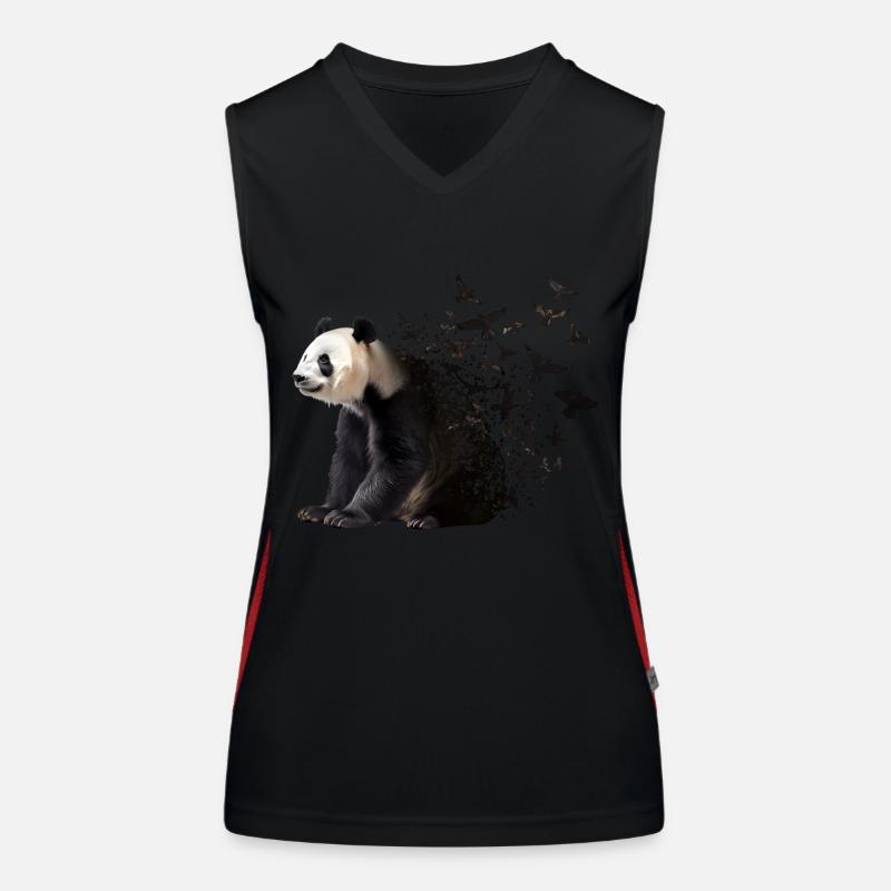 Panda Women's Functional Contrast Tank Top