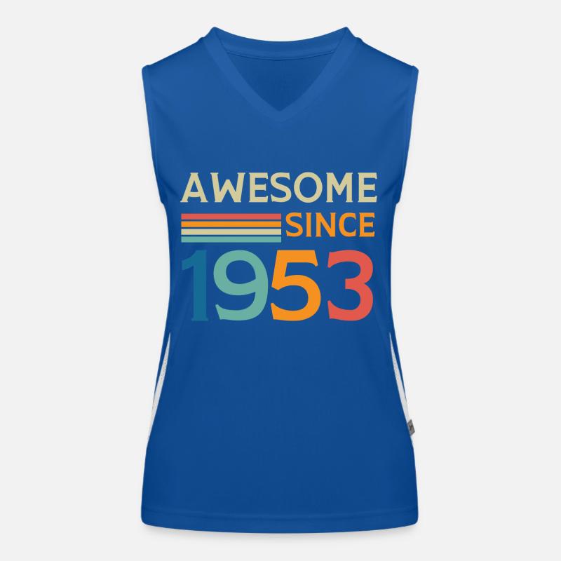 Großartig seit 1953 Funktionelles Kontrast-Tank Top für Frauen