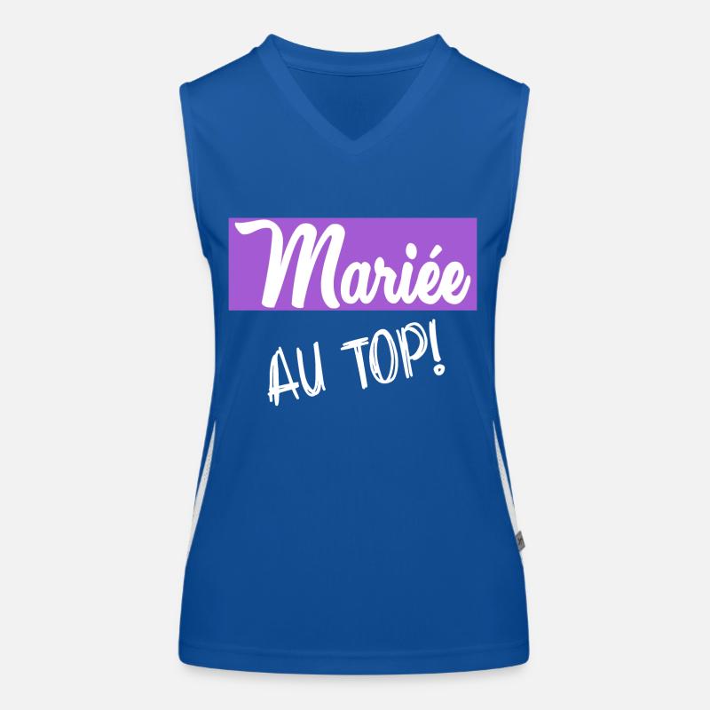 Bachelorette party. WEDDING Women's Functional Contrast Tank Top