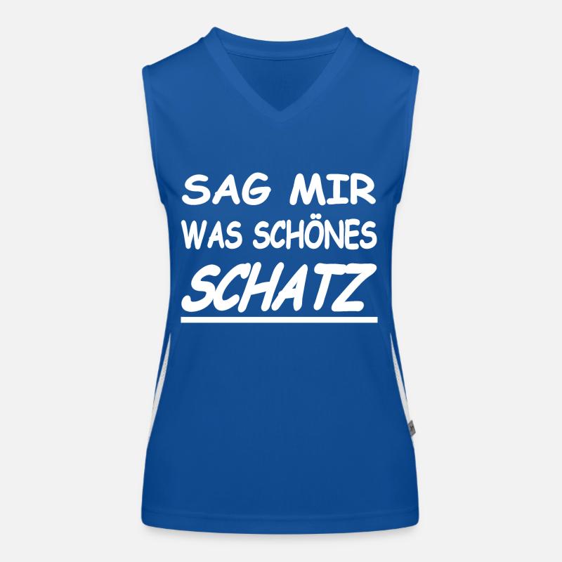Schatz Funktionelles Kontrast-Tank Top für Frauen