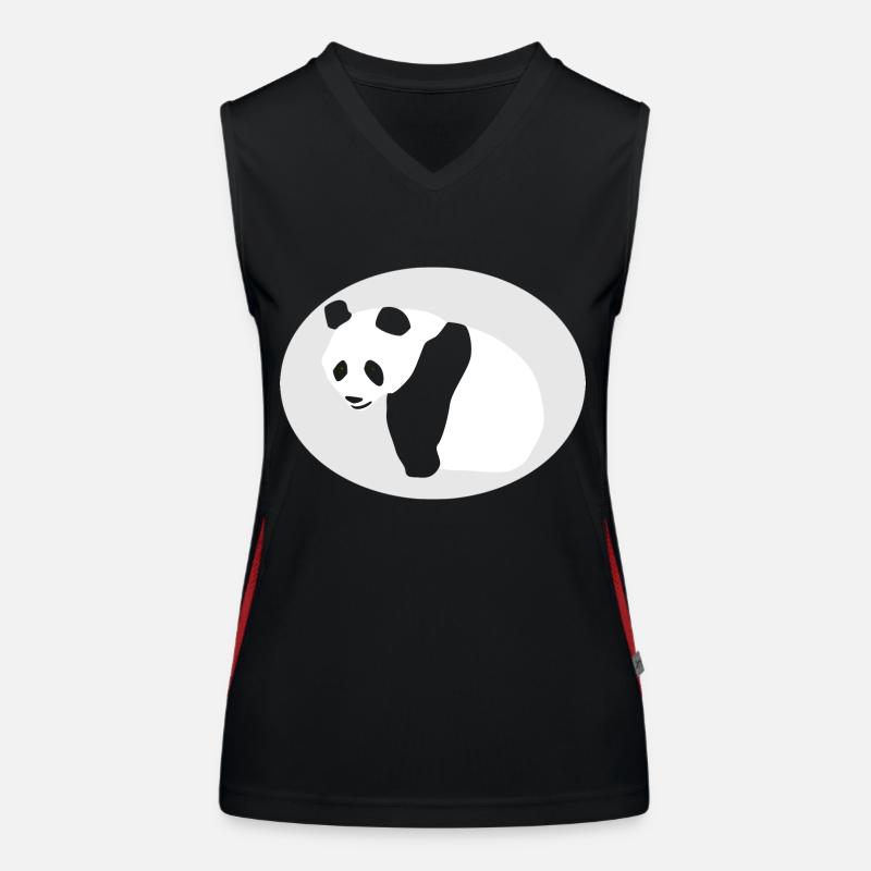 panda géant Débardeur respirant contrasté Femme