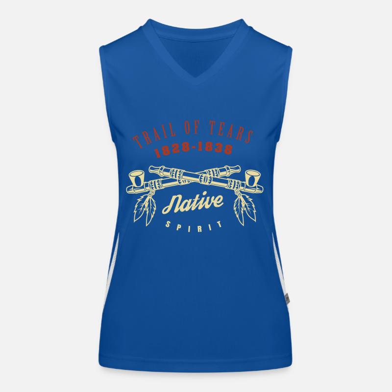 american native, deadly day, apache Funktionelles Kontrast-Tank Top für Frauen