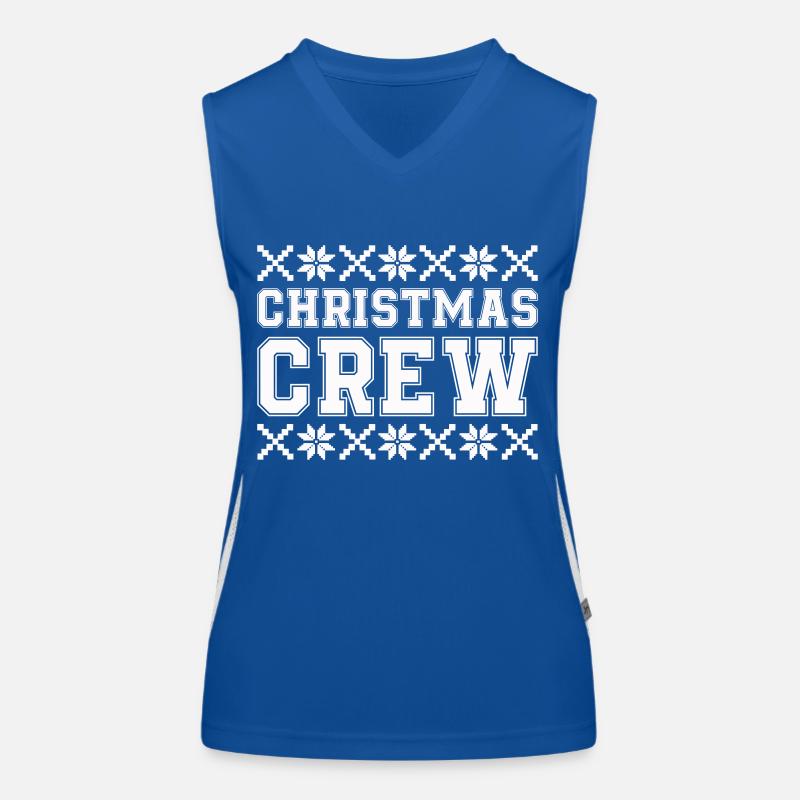 Équipage de Noël Débardeur respirant contrasté Femme