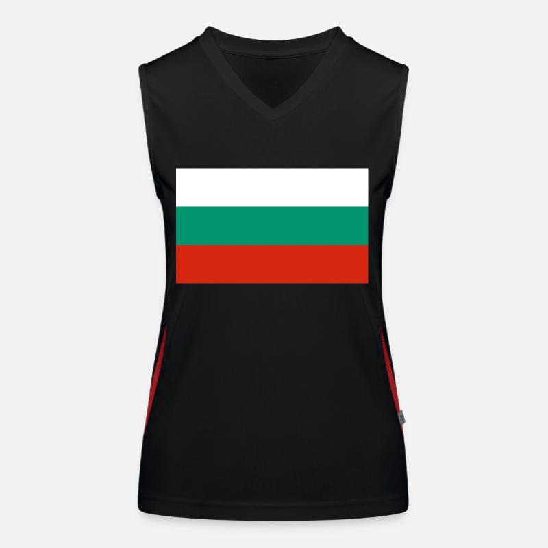 Bulgarie Débardeur respirant contrasté Femme