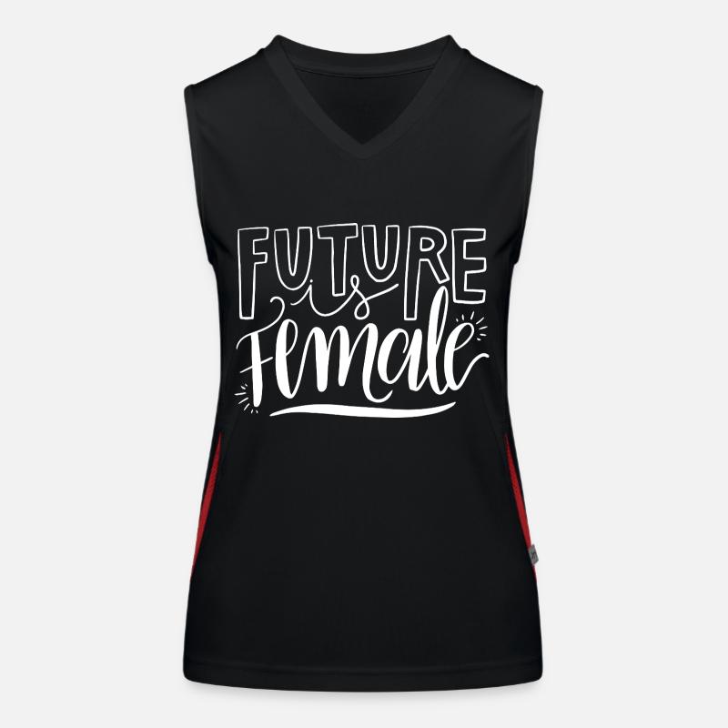 Feminism Saying Gift Vintage Emancipation Women's Functional Contrast Tank Top