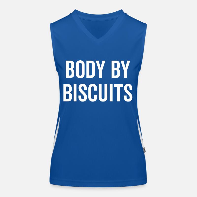 Körper von Biscuits Funktionelles Kontrast-Tank Top für Frauen