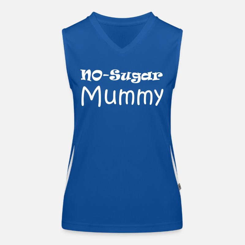 No Sugar mummy Funktionelles Kontrast-Tank Top für Frauen