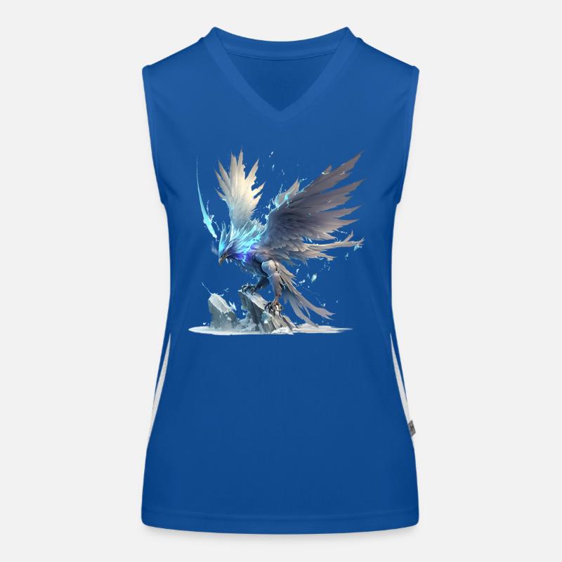 Eisphönix Funktionelles Kontrast-Tank Top für Frauen