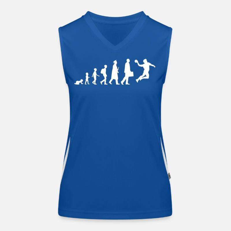 Evolution Handball Funktionelles Kontrast-Tank Top für Frauen