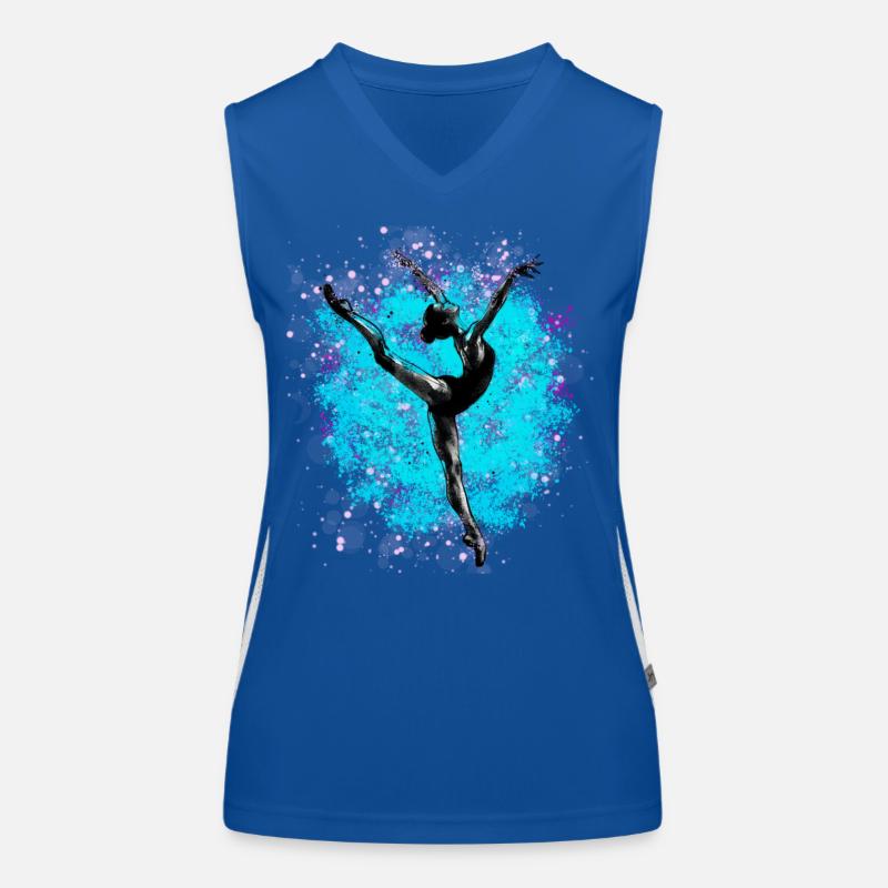 Danser Débardeur respirant contrasté Femme