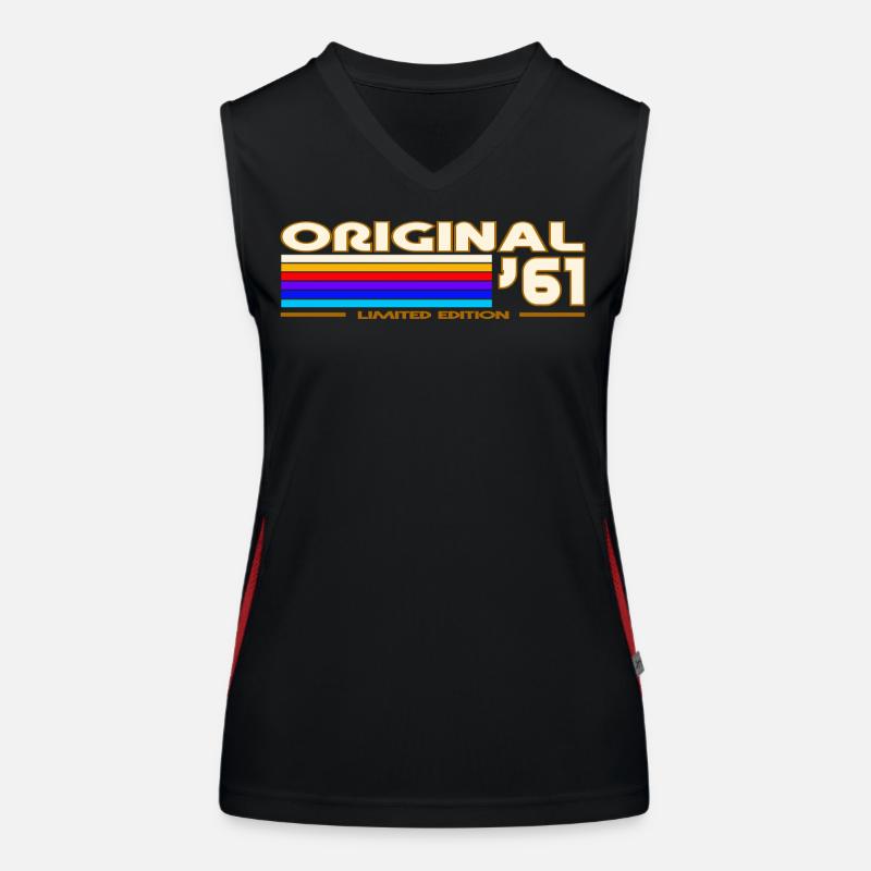1961 Funktionelles Kontrast-Tank Top für Frauen