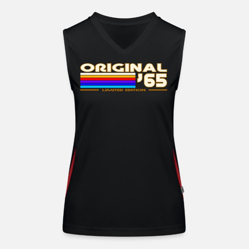 1965 Débardeur respirant contrasté Femme