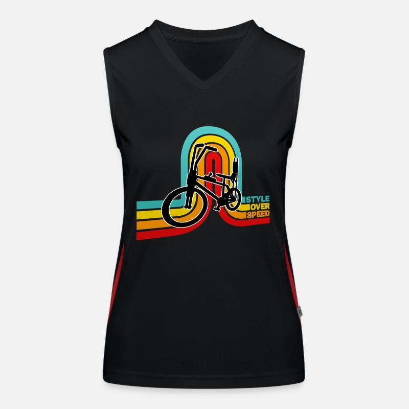 STYEL OVER SPEED Women's Functional Contrast Tank Top