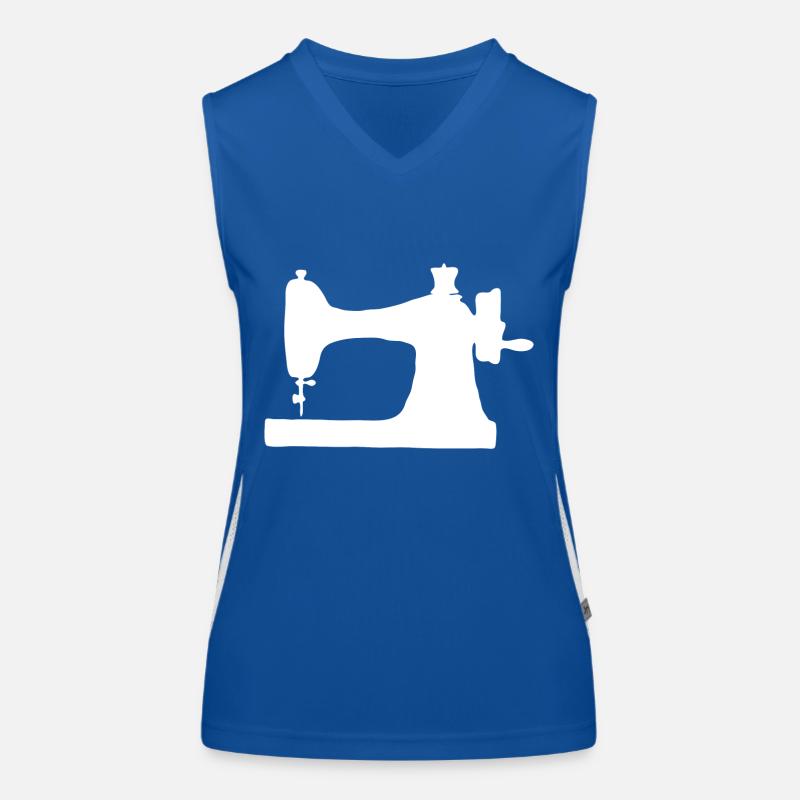 sewing machine Women's Functional Contrast Tank Top